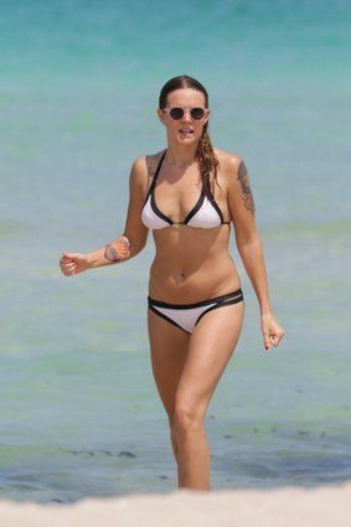 La inapelable respuesta de María Patiño a un usuario que criticó su pecho por una foto en bikini