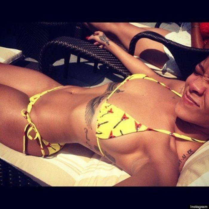 La inapelable respuesta de María Patiño a un usuario que criticó su pecho por una foto en bikini