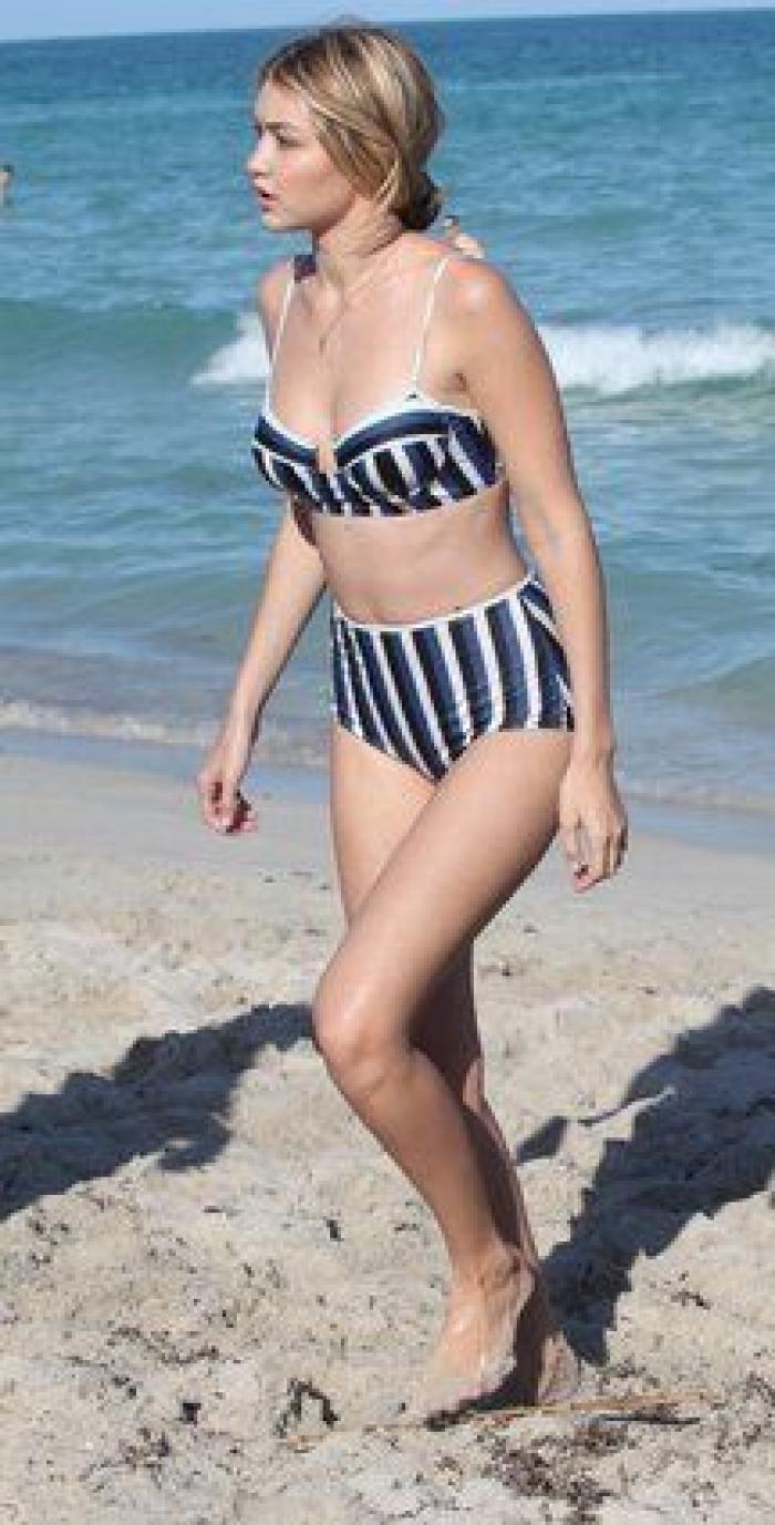 La inapelable respuesta de María Patiño a un usuario que criticó su pecho por una foto en bikini