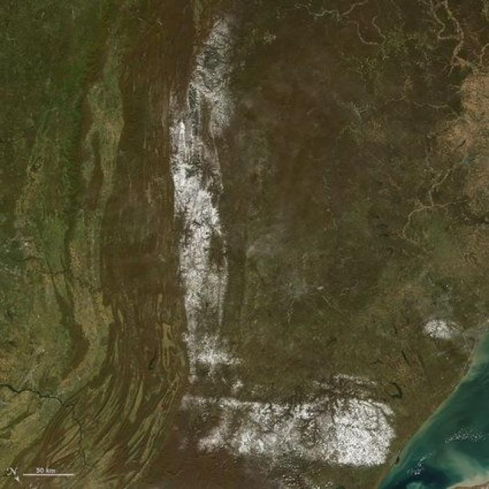 El alfabeto sobre la Tierra: las imágenes de los satélites de la NASA (FOTOS)