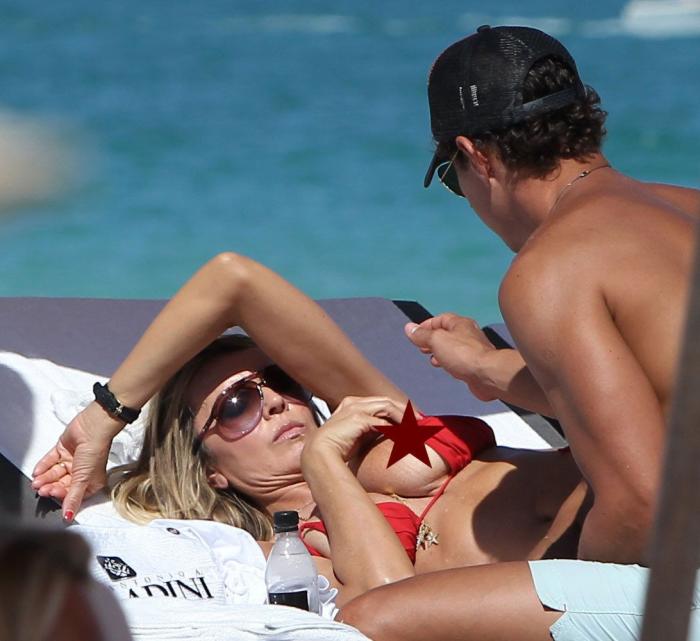 La inapelable respuesta de María Patiño a un usuario que criticó su pecho por una foto en bikini