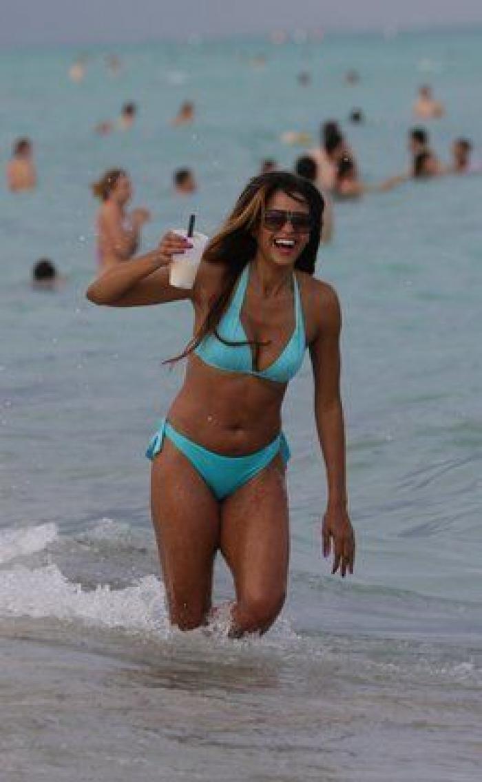 La inapelable respuesta de María Patiño a un usuario que criticó su pecho por una foto en bikini