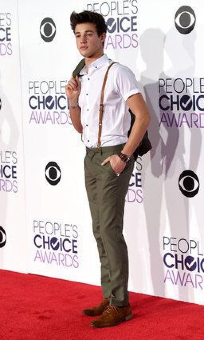 El vestido le jugó una mala pasada a Dakota Johnson en los People's Choice Awards 2016