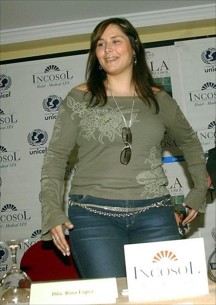 "¿Estamos en directo?": la confusión de Rosa López en pleno 'Mediafest Night Fever'