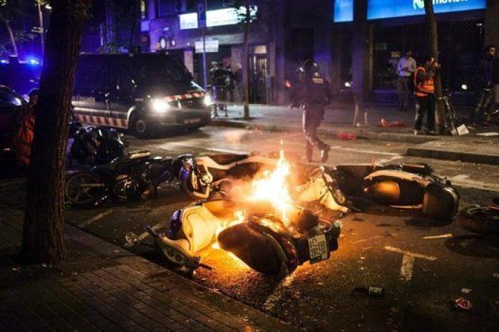 Arde Barcelona: la protesta de Can Vies en 11 imágenes