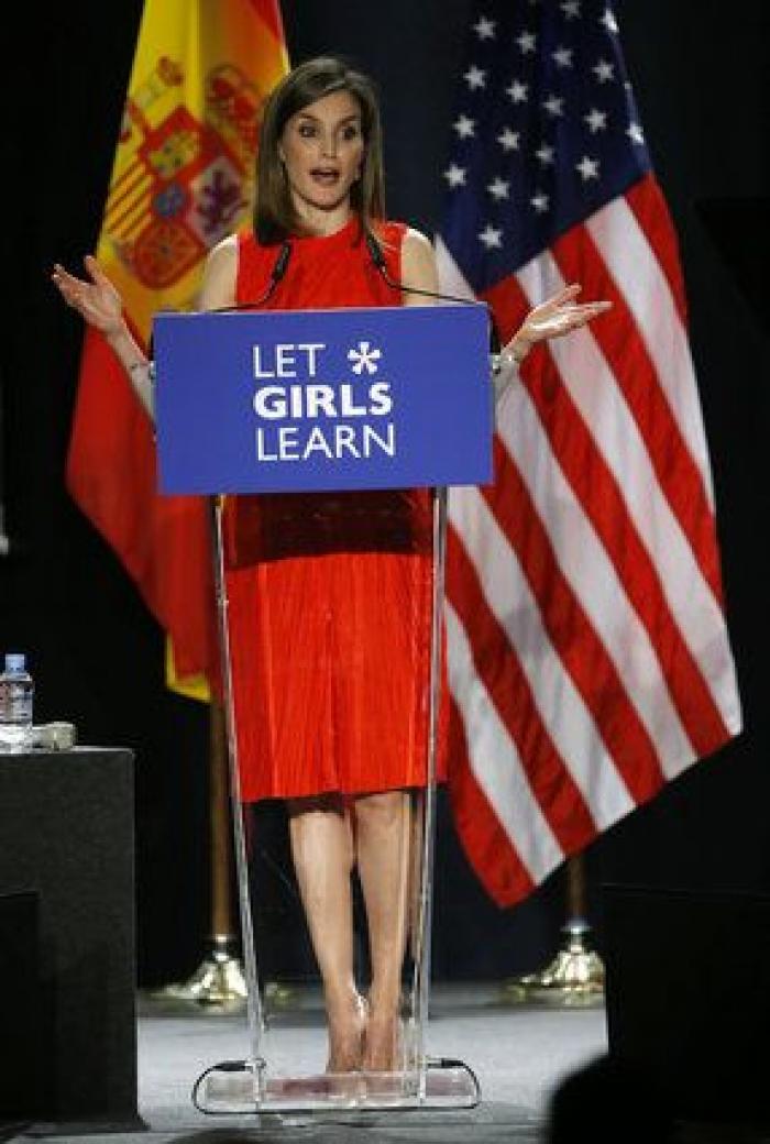 Michelle Obama y la reina Letizia, juntas en Madrid en favor de la escolarización de las niñas