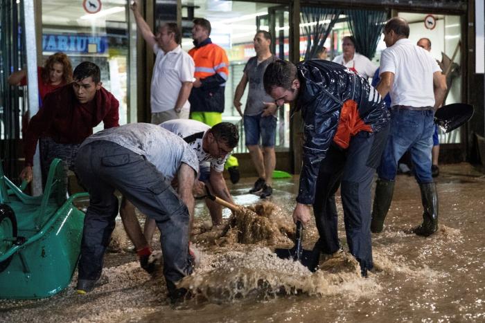 Las imágenes de la tormenta en Madrid
