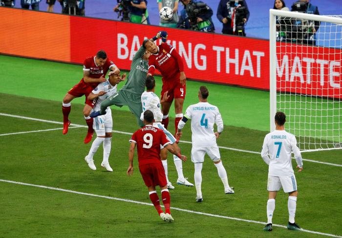 Karius sufrió una conmoción durante la final de la Liga de Campeones