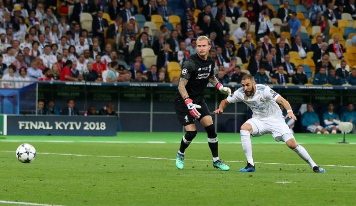 Karius sufrió una conmoción durante la final de la Liga de Campeones