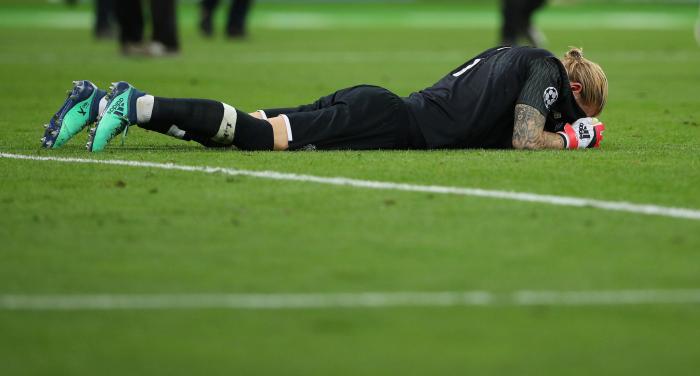 Karius sufrió una conmoción durante la final de la Liga de Campeones
