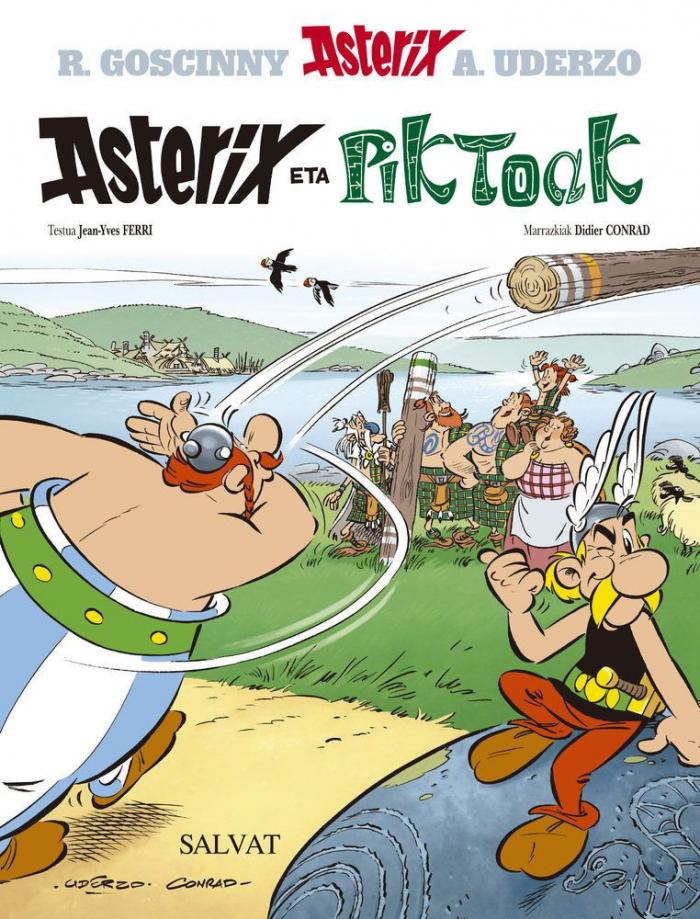 Astérix y los pictos: así es la portada del cómic, con nuevos autores (FOTOS)