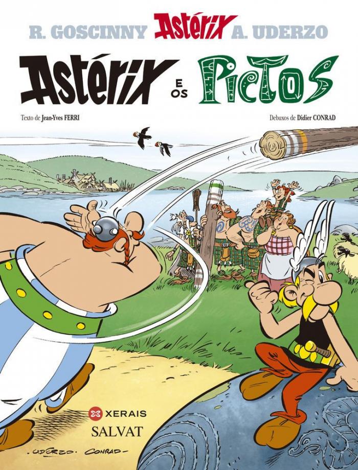 Astérix y los pictos: así es la portada del cómic, con nuevos autores (FOTOS)