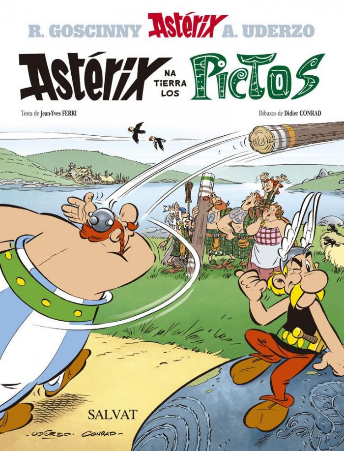 Astérix y los pictos: así es la portada del cómic, con nuevos autores (FOTOS)