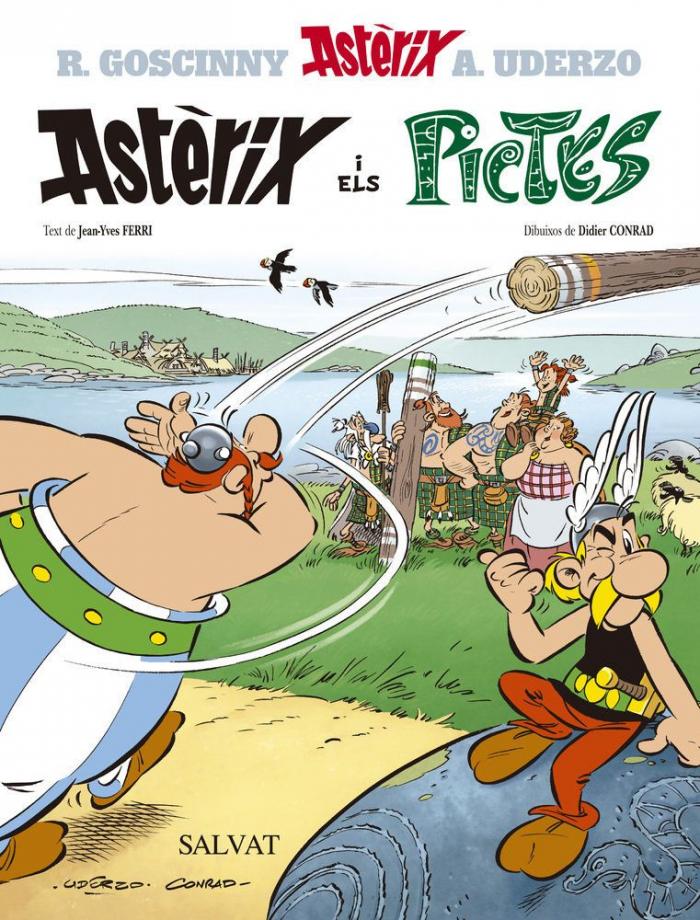 Astérix y los pictos: así es la portada del cómic, con nuevos autores (FOTOS)