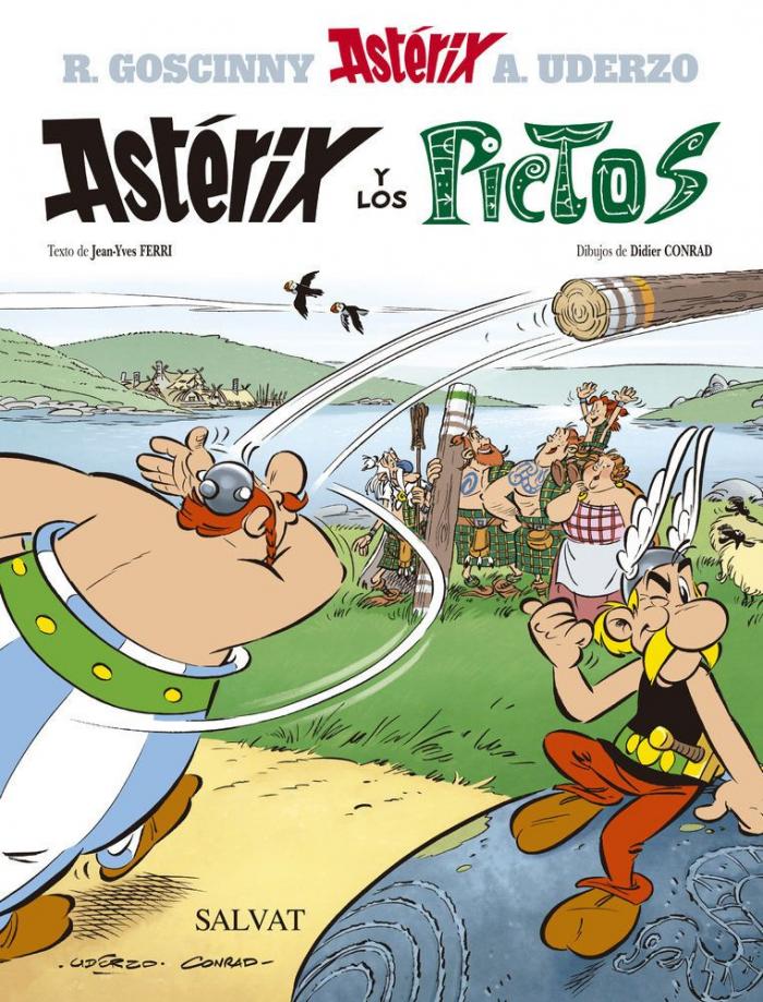 Astérix y los pictos: así es la portada del cómic, con nuevos autores (FOTOS)