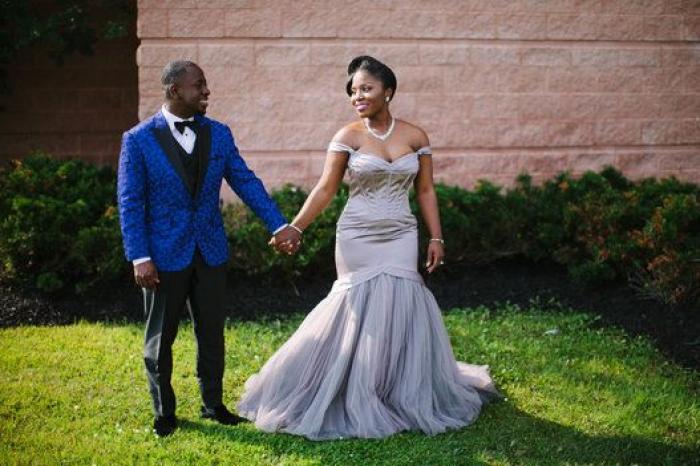 25 novias deslumbrantes que huyeron del blanco al elegir su vestido (FOTOS)