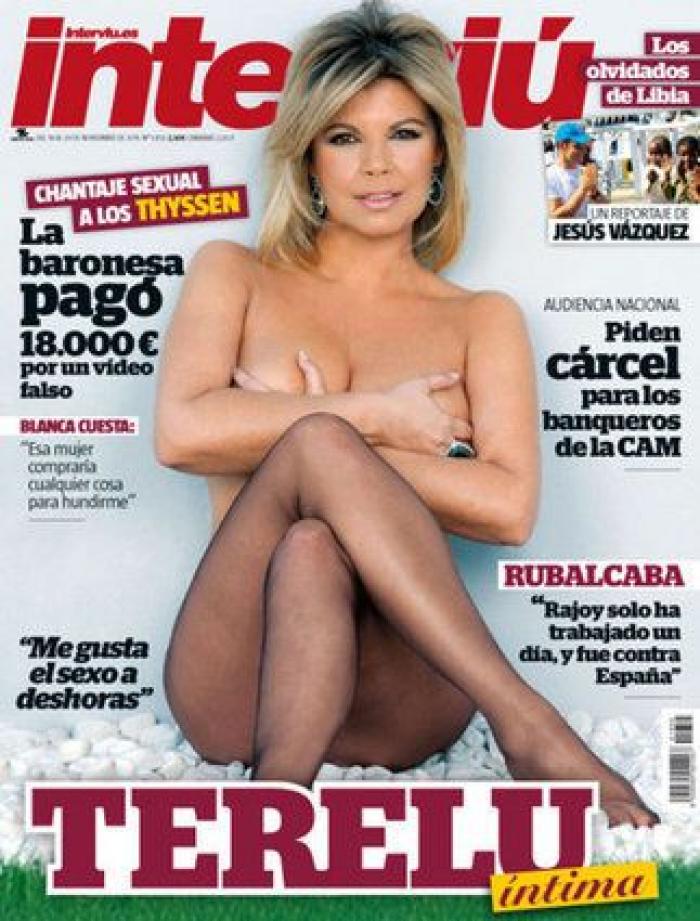 Chenoa posa desnuda en 'Interviú' para celebrar los 40 años de la revista
