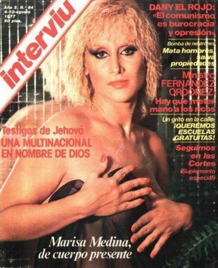 Chenoa posa desnuda en 'Interviú' para celebrar los 40 años de la revista