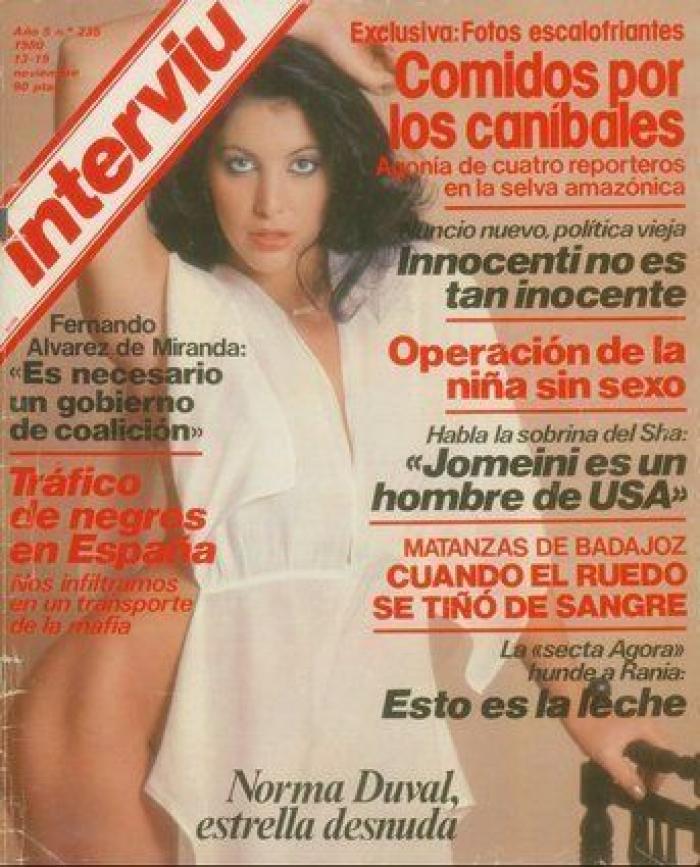 Chenoa posa desnuda en 'Interviú' para celebrar los 40 años de la revista