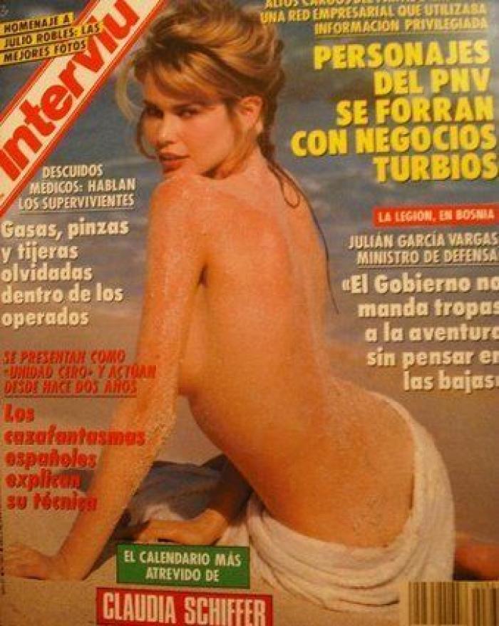 Chenoa posa desnuda en 'Interviú' para celebrar los 40 años de la revista