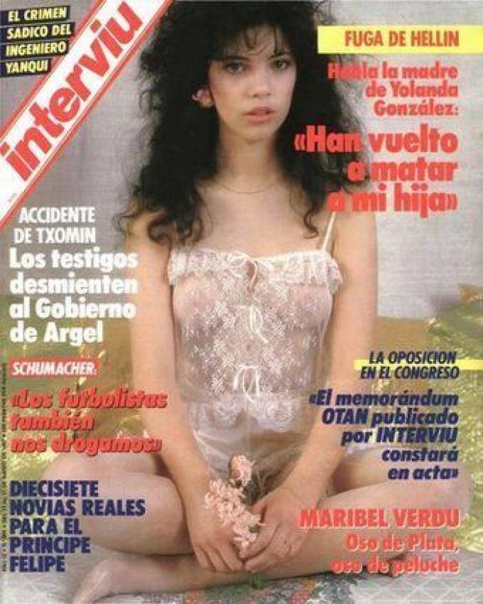 Chenoa posa desnuda en 'Interviú' para celebrar los 40 años de la revista