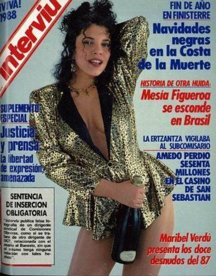 Chenoa posa desnuda en 'Interviú' para celebrar los 40 años de la revista