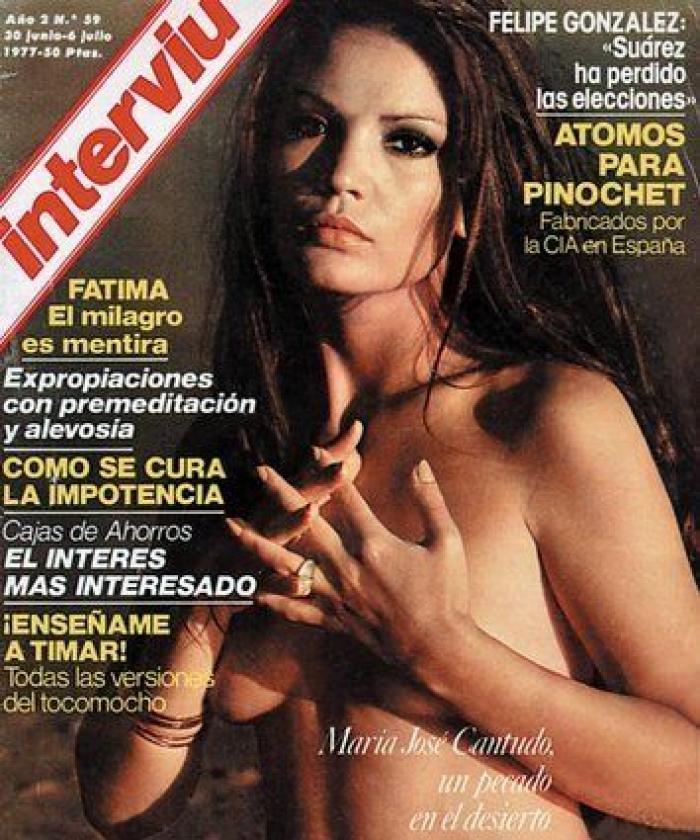 Chenoa posa desnuda en 'Interviú' para celebrar los 40 años de la revista