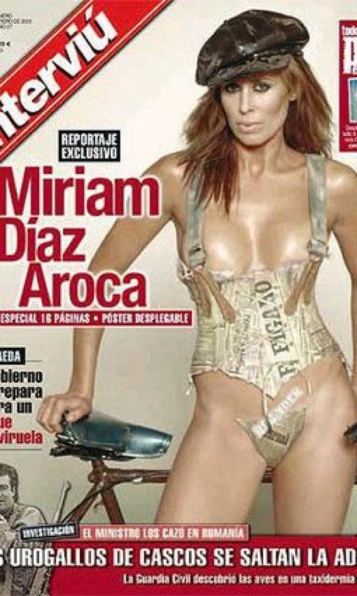 Chenoa posa desnuda en 'Interviú' para celebrar los 40 años de la revista