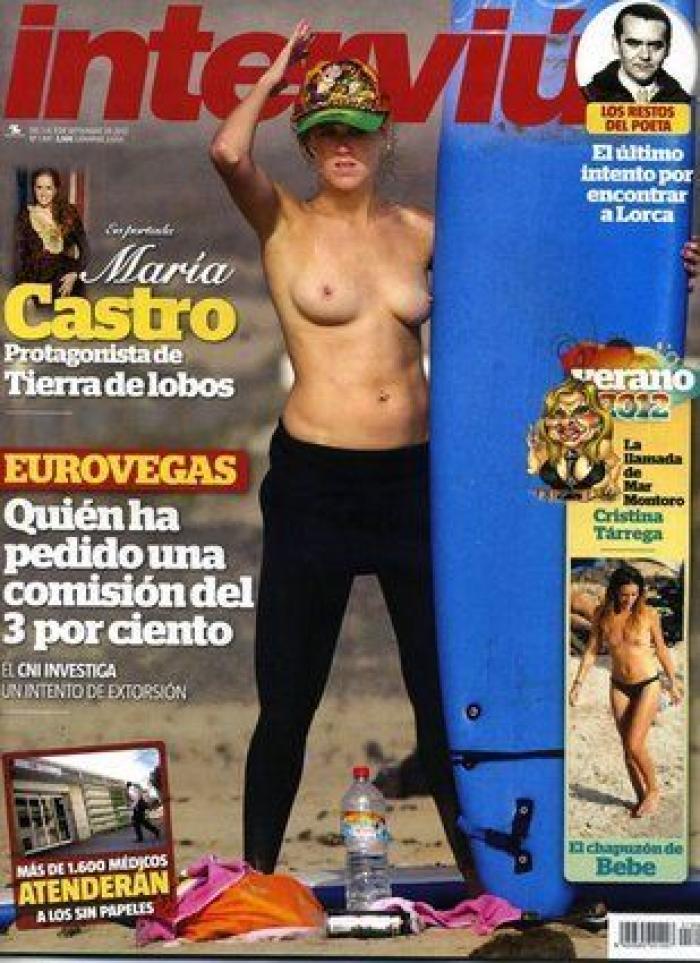 Chenoa posa desnuda en 'Interviú' para celebrar los 40 años de la revista