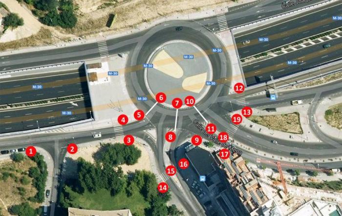 25 personas para inaugurar una rotonda: la foto de la Guardia Civil que revoluciona Twitter