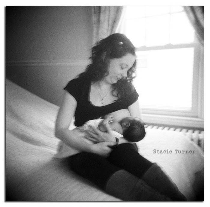 Esta mujer se sacó leche para su bebé en pleno triatlón