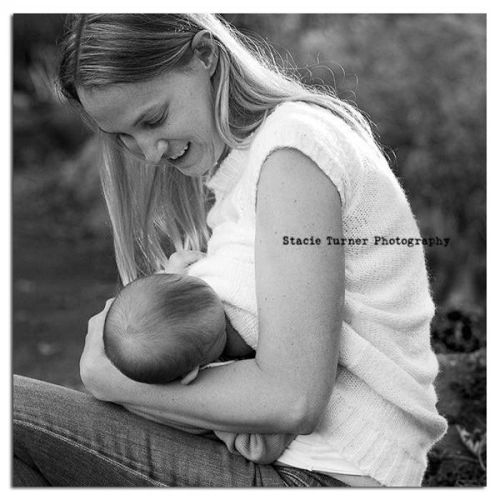 Esta mujer se sacó leche para su bebé en pleno triatlón