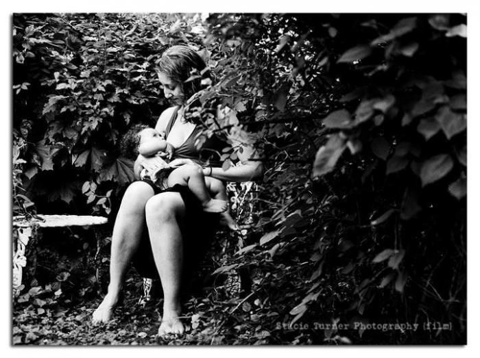 Esta mujer se sacó leche para su bebé en pleno triatlón