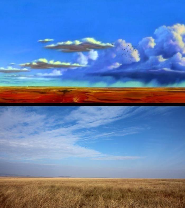 Estos son Simba y Mufasa, de 'El rey león', en la vida real (FOTOS)