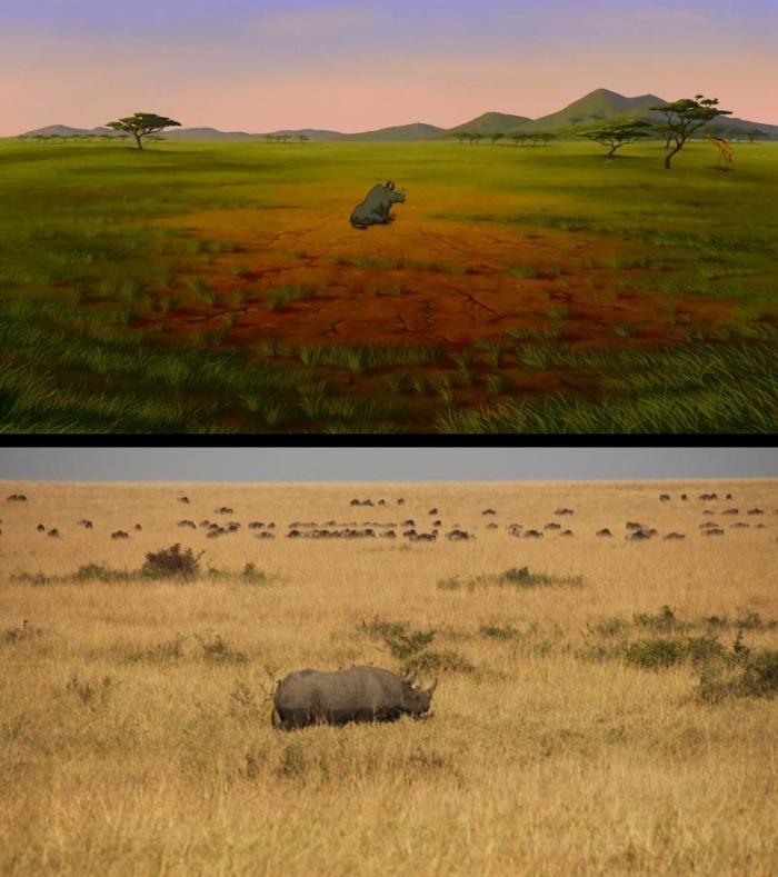 Estos son Simba y Mufasa, de 'El rey león', en la vida real (FOTOS)