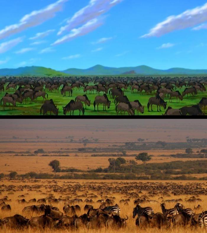 Estos son Simba y Mufasa, de 'El rey león', en la vida real (FOTOS)