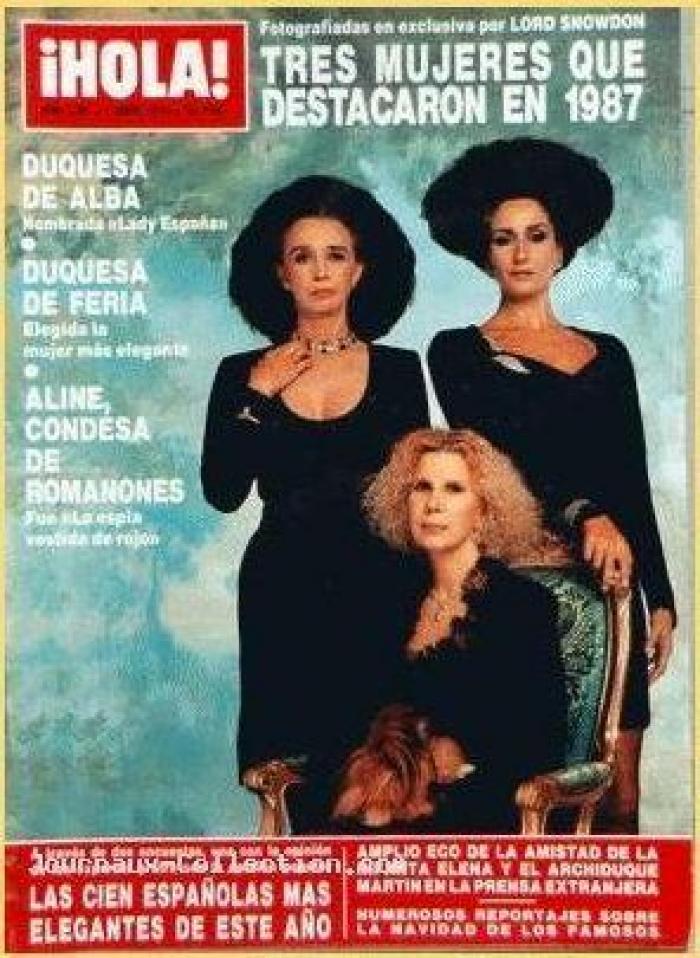 Cayetana de Alba: sus portadas en las revistas (FOTOS)