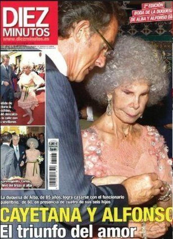 Cayetana de Alba: sus portadas en las revistas (FOTOS)
