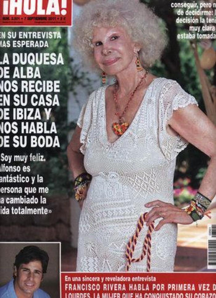 Cayetana de Alba: sus portadas en las revistas (FOTOS)