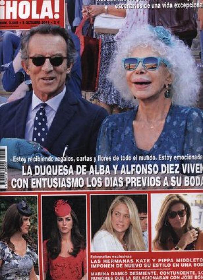 Cayetana de Alba: sus portadas en las revistas (FOTOS)