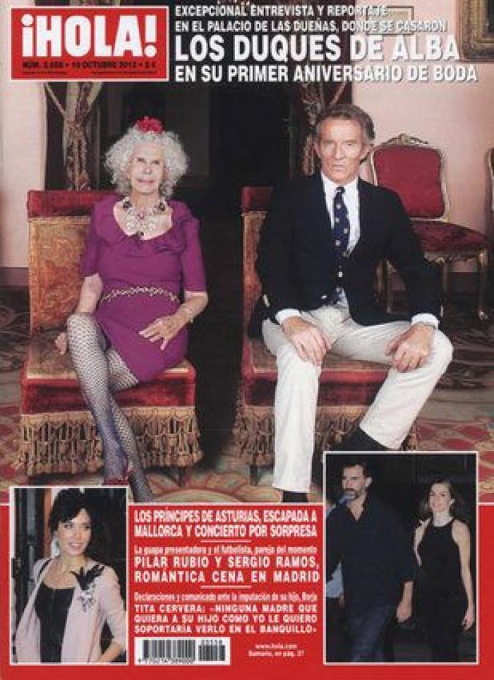 Cayetana de Alba: sus portadas en las revistas (FOTOS)