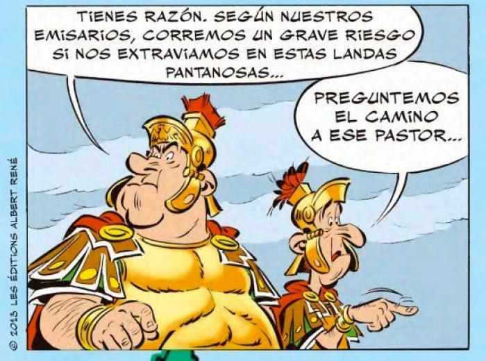 Astérix y Obélix ya se enfrentaron a "Coronavirus" en un cómic en 2017