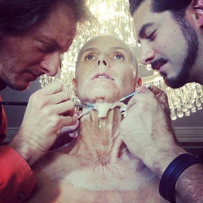 Heidi Klum se disfraza de ella misma con 40 años más en su tradicional fiesta de Halloween (FOTOS)