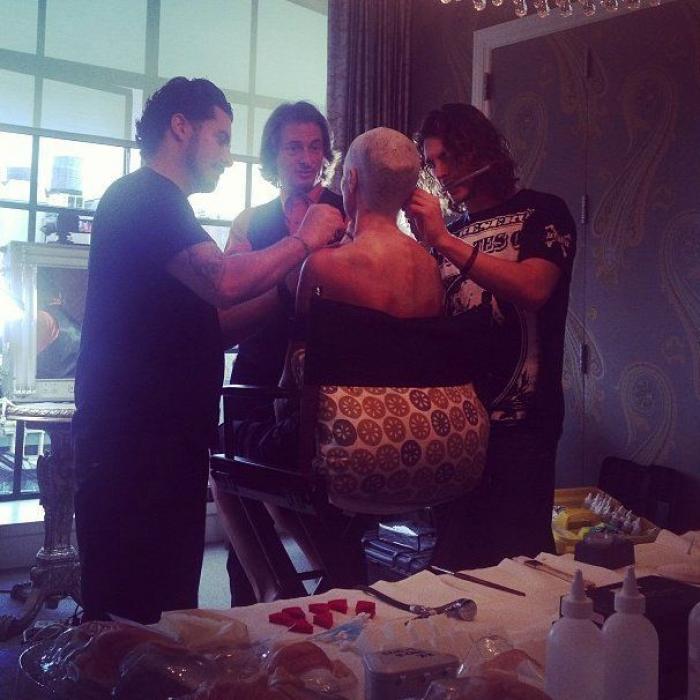 Heidi Klum se disfraza de ella misma con 40 años más en su tradicional fiesta de Halloween (FOTOS)