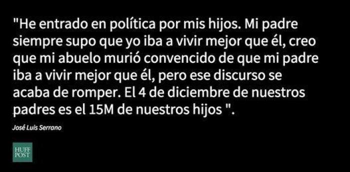 11 frases para recordar a José Luis Serrano, presidente de Podemos en el Parlamento andaluz