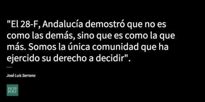 11 frases para recordar a José Luis Serrano, presidente de Podemos en el Parlamento andaluz