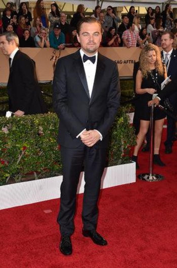 Sorpresa máxima: la cara de la actriz Sophie Turner al ver a Ryan Gosling en los premios SAG 2016