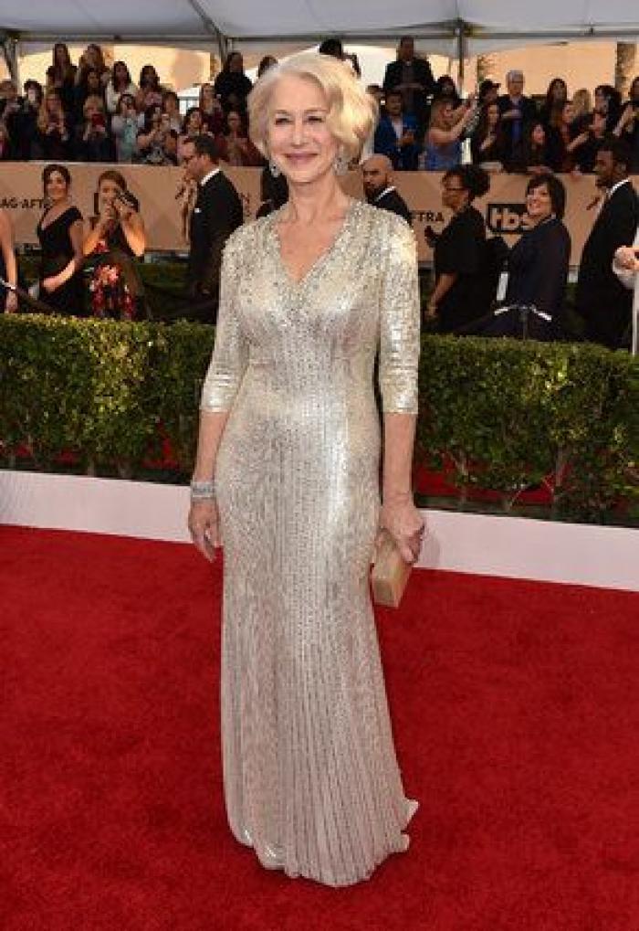 Sorpresa máxima: la cara de la actriz Sophie Turner al ver a Ryan Gosling en los premios SAG 2016