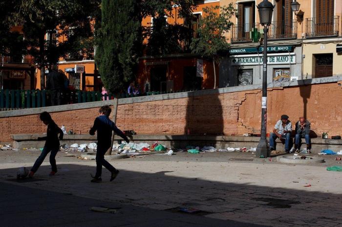 La huelga de limpieza de Madrid no tiene visos de acabar y la ciudad está así (FOTOS)