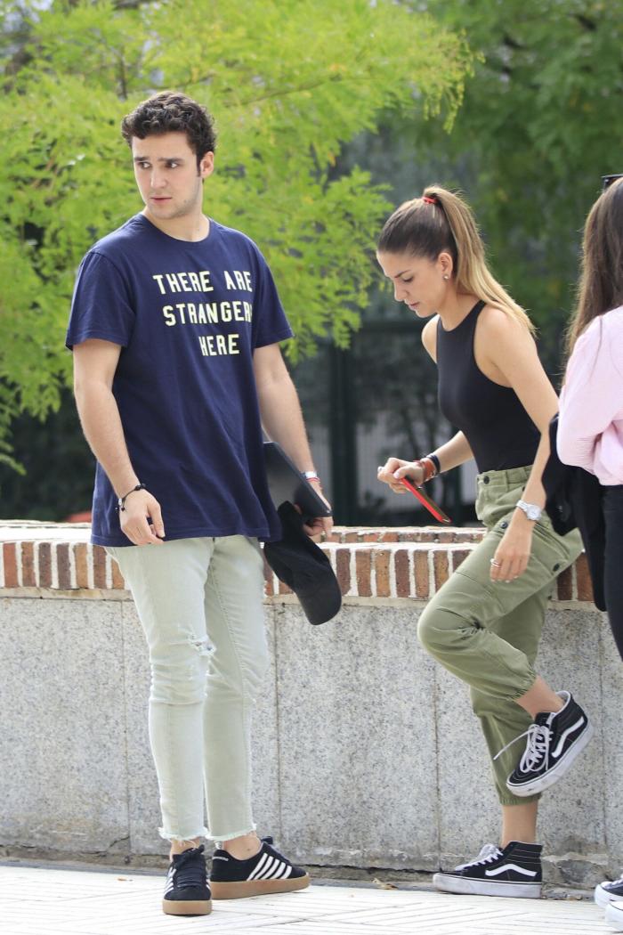 La llamativa camiseta con la que Froilán ha vuelto a clase